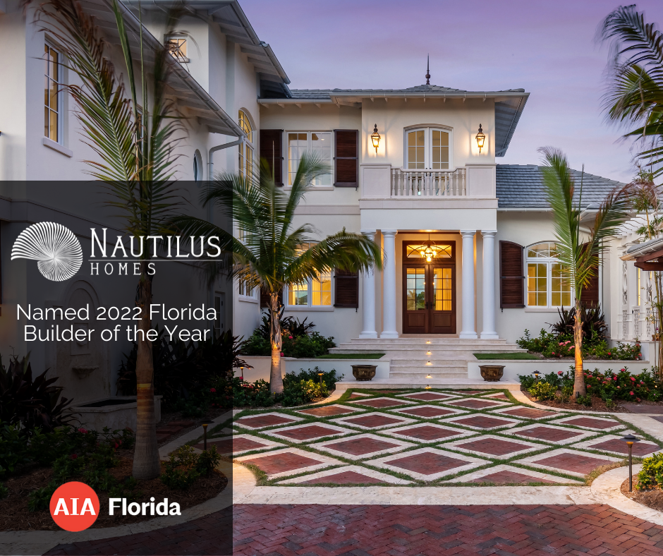 Named AIA FL Builder Of The Year - Orchid Beach - Nautilus Homes ...